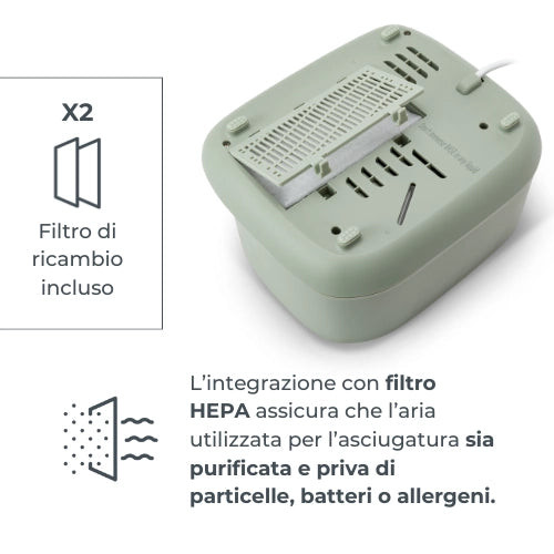 Sterilizzatore e asciugatrice Nuvita SteriDry per biberon 