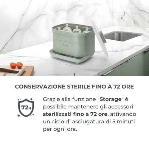 Sterilizzatore e asciugatrice Nuvita SteriDry per biberon 