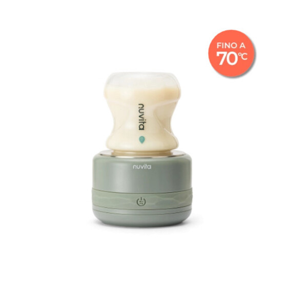 Scaldabiberon portatile Nuvita Warm70 — riscaldamento rapido 