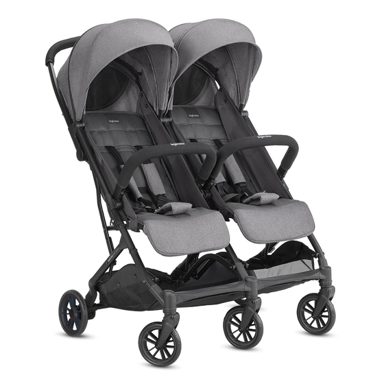 Inglesina Twin Sketch — passeggino per gemelli o fratellini di età simile 