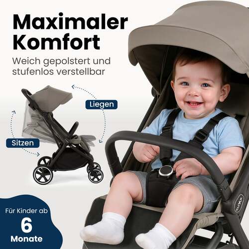 Buggy Clixx: Passeggino Elegante e Pratico 
