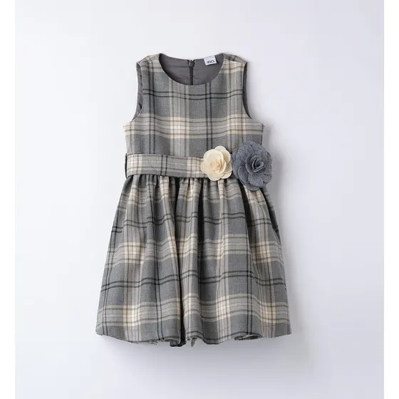 Abito iDO per bambina Grigio Melange 