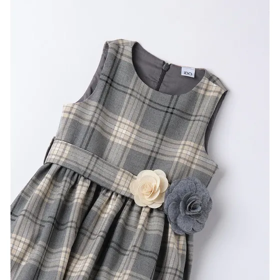 Abito iDO per bambina Grigio Melange  (hover)